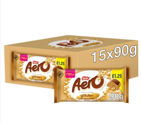Aero Golden Honeycomb (Box Of 15)