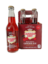 Gingerale Black Cherry (Glass Bottle)