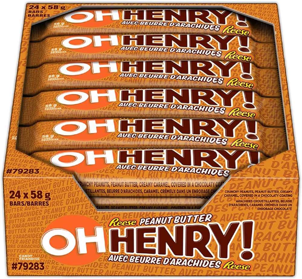 Oh Henry Reese's Peanut Butter (Box of 24)