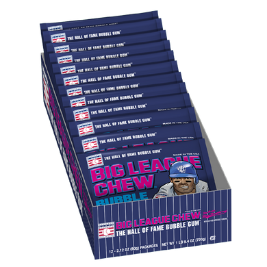 Big League Chew Blue Raspberry (Pack Of 12)