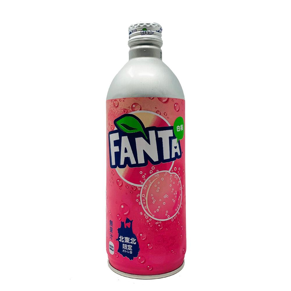 Fanta White Peach Aluminum Bottle (Japanese)