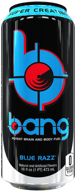 Blue Razz Bang Energy Drink