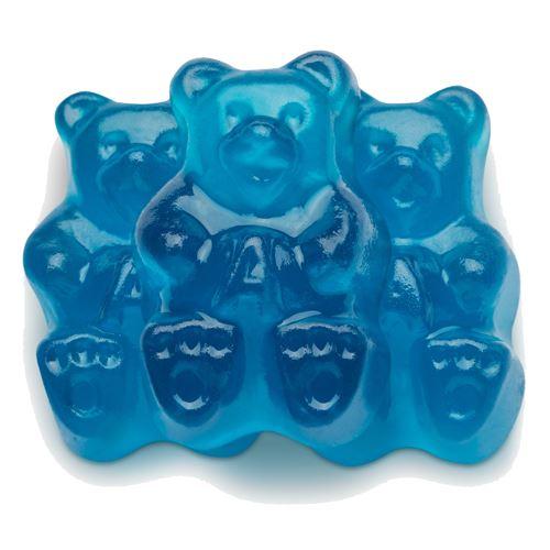 Albanese Blue Raspberry Bear Gummies 5lb Bag