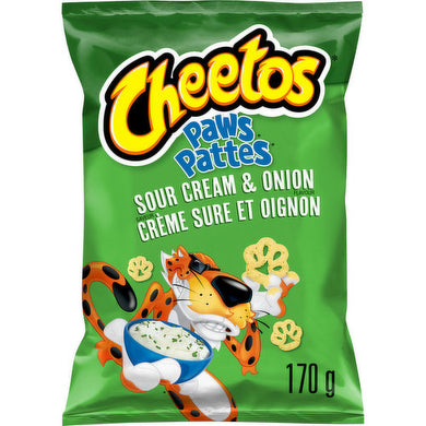 Cheeto's Sour Cream and Onion Paws