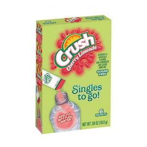 Crush Cherry Limeade Singles To Go 6 Count
