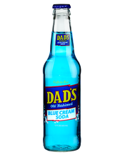 Load image into Gallery viewer, Dads Blue Cream Soda (Glass Bottle)