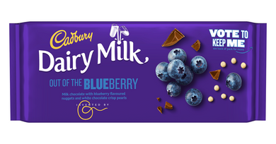 Dairy Milk Out Of The Blueberry