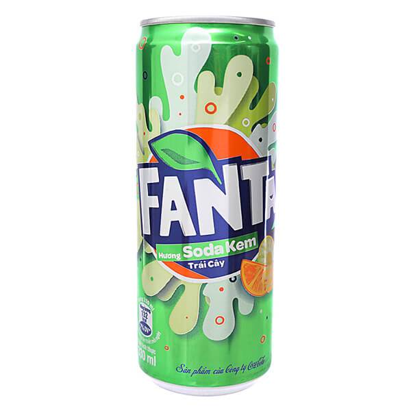Green Cream Soda Fanta (From Vietnam)
