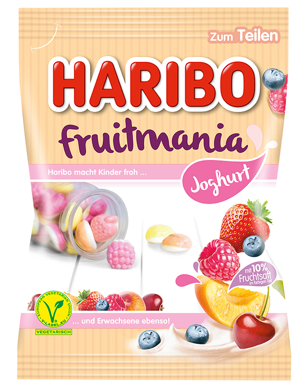 Haribo Fruitmania Yogurt