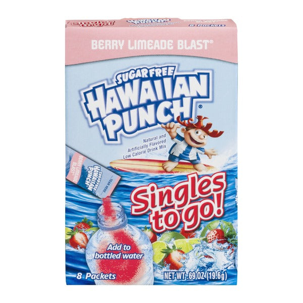 Hawaiian Punch Berry Limeade Singles To Go 6 Count