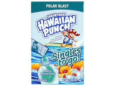 Hawaiian Punch Polar Blast Singles To Go 6 Count