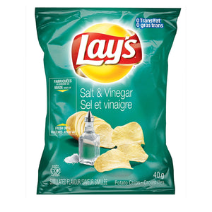 Lays Salt & Vinegar Chips 40g