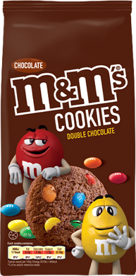 M&M Double Chocolate Cookies