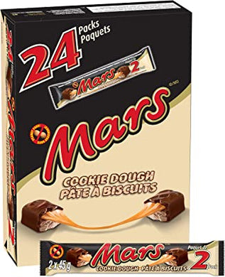 Mars Cookie Dough King Size Chocolate (Box Of 24)