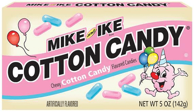 Mike And Ike Cotton Candy