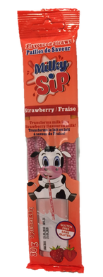 Strawberry Milky Sip Straws
