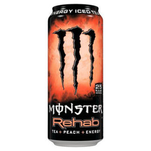 Monster Rehab Peach Energy Drink