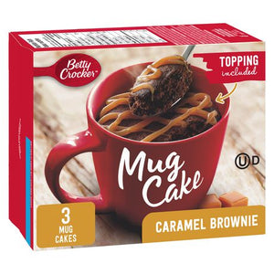 Betty Crocker Mug Cake (Caramel Brownie)