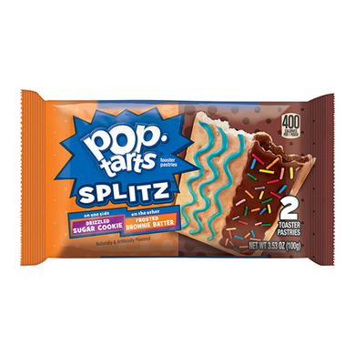 Drizzled Sugar Cookie/Frosted Brownie Batter Pop Tarts (One Pack)