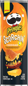 Scorchin Cheddar Pringles
