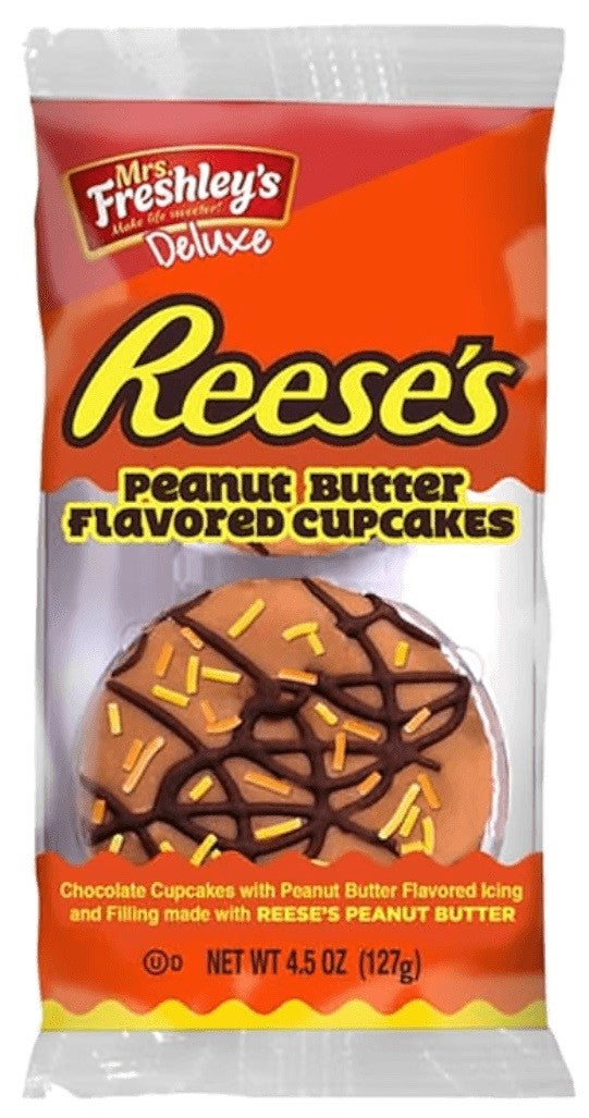 Mrs. Freshley's Reese's Peanut Butter Cupcakes
