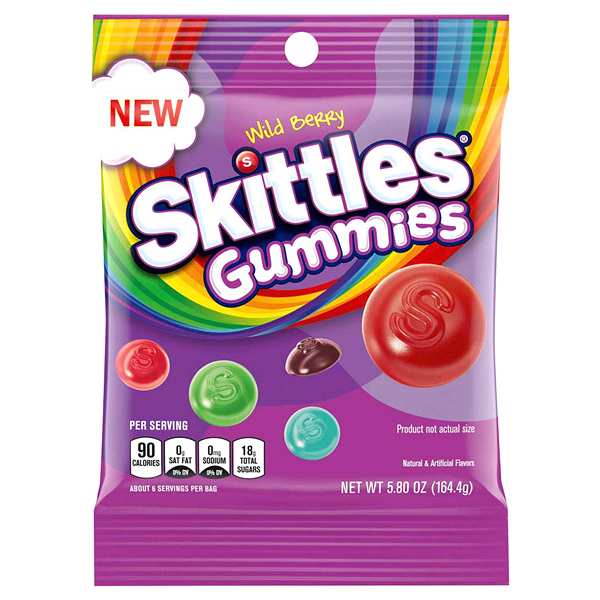 Wild Berry Skittle Gummies
