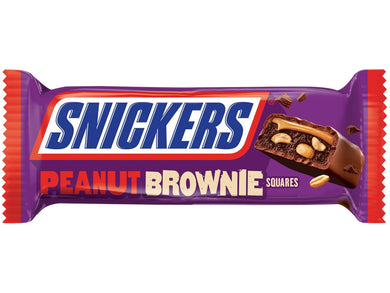 Snickers Peanut Brownie Square