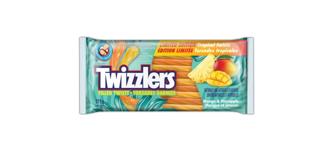 Twizzlers Mango & Pineapple Filled Twists