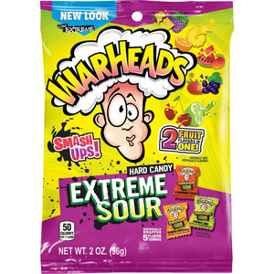 Warheads Extreme Sour Smash Ups Hard Candy